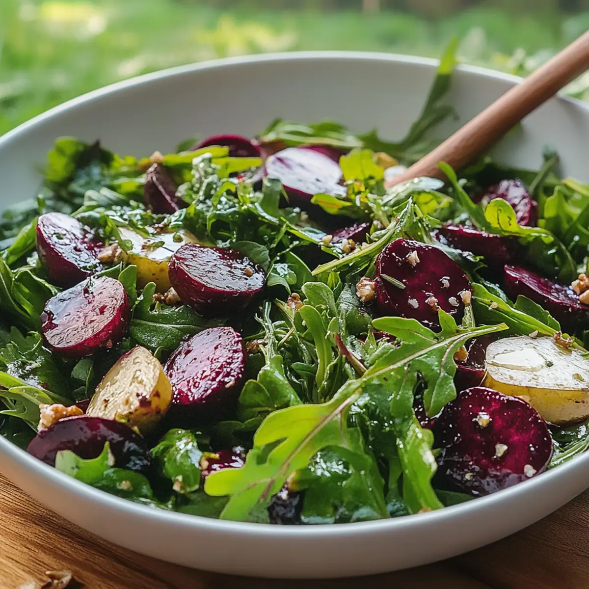 Delicious Beet and Arugula Salad for a Healthy Boost