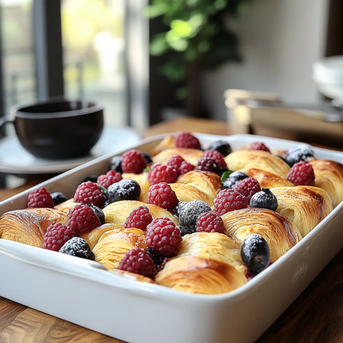 Indulgent Berry Croissant Bake for a Cozy Brunch Delight