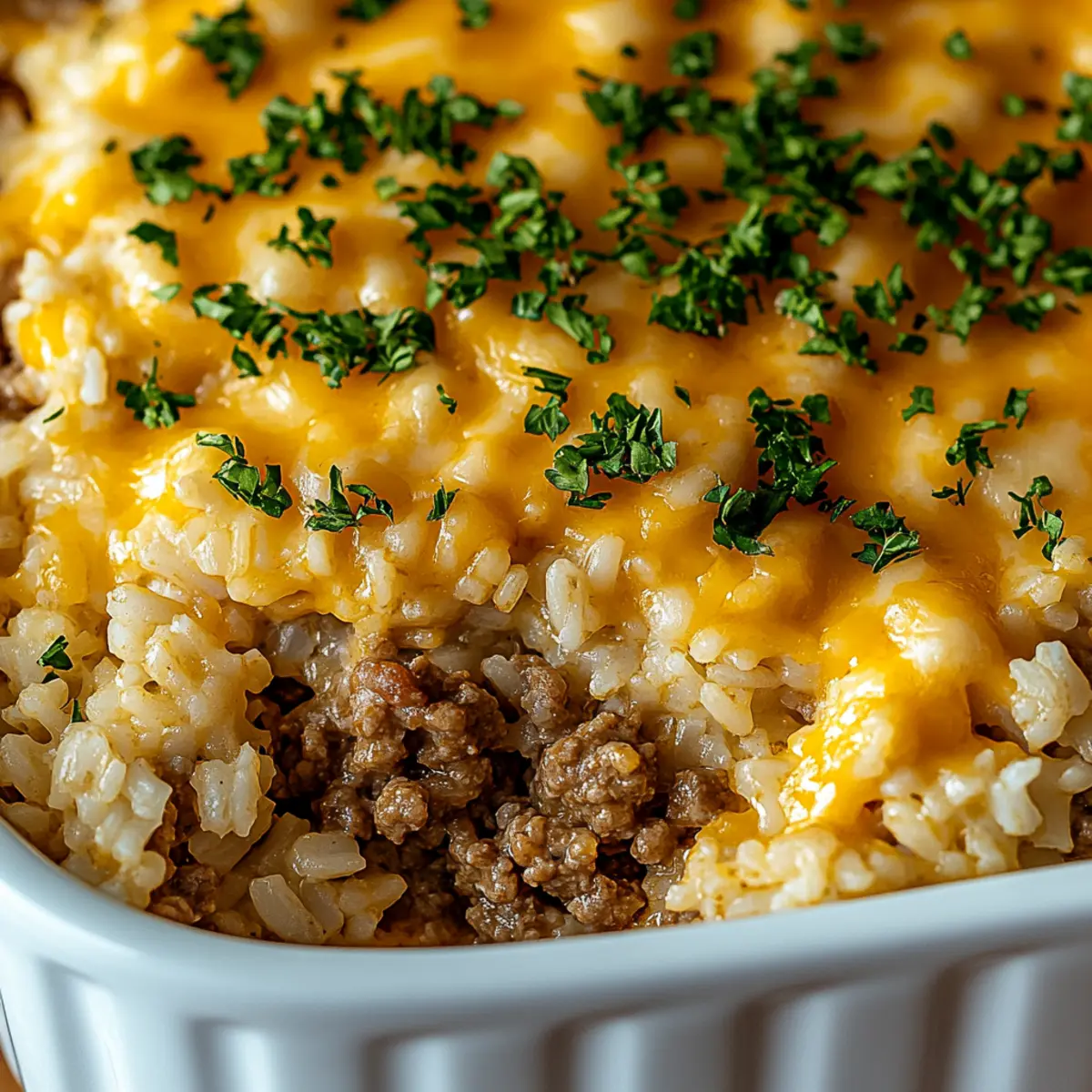 Cheesy Ground Beef and Rice Casserole: The Ultimate Comfort Dish
