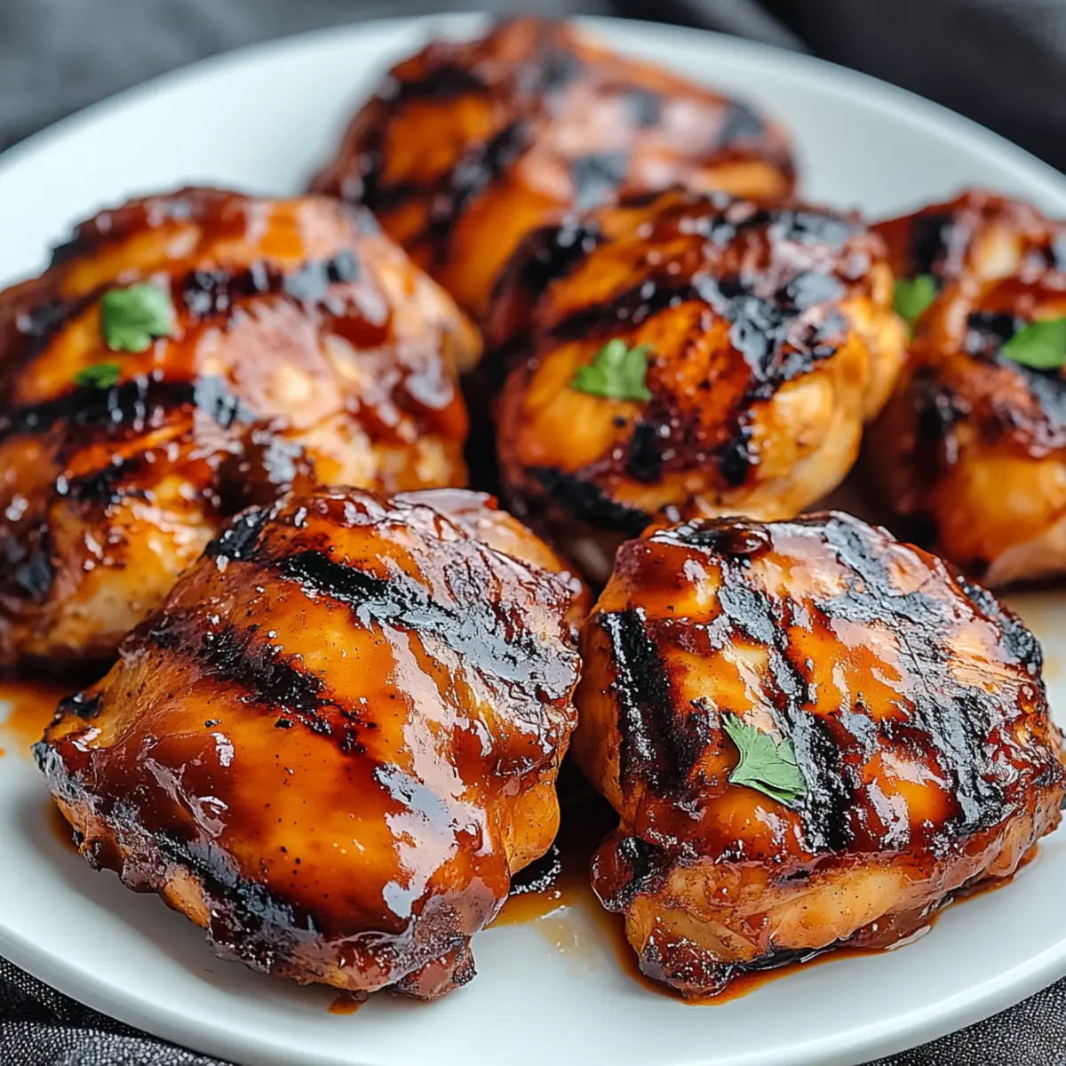 Juicy Grilled BBQ Boneless Chicken Thighs for Summer Bliss