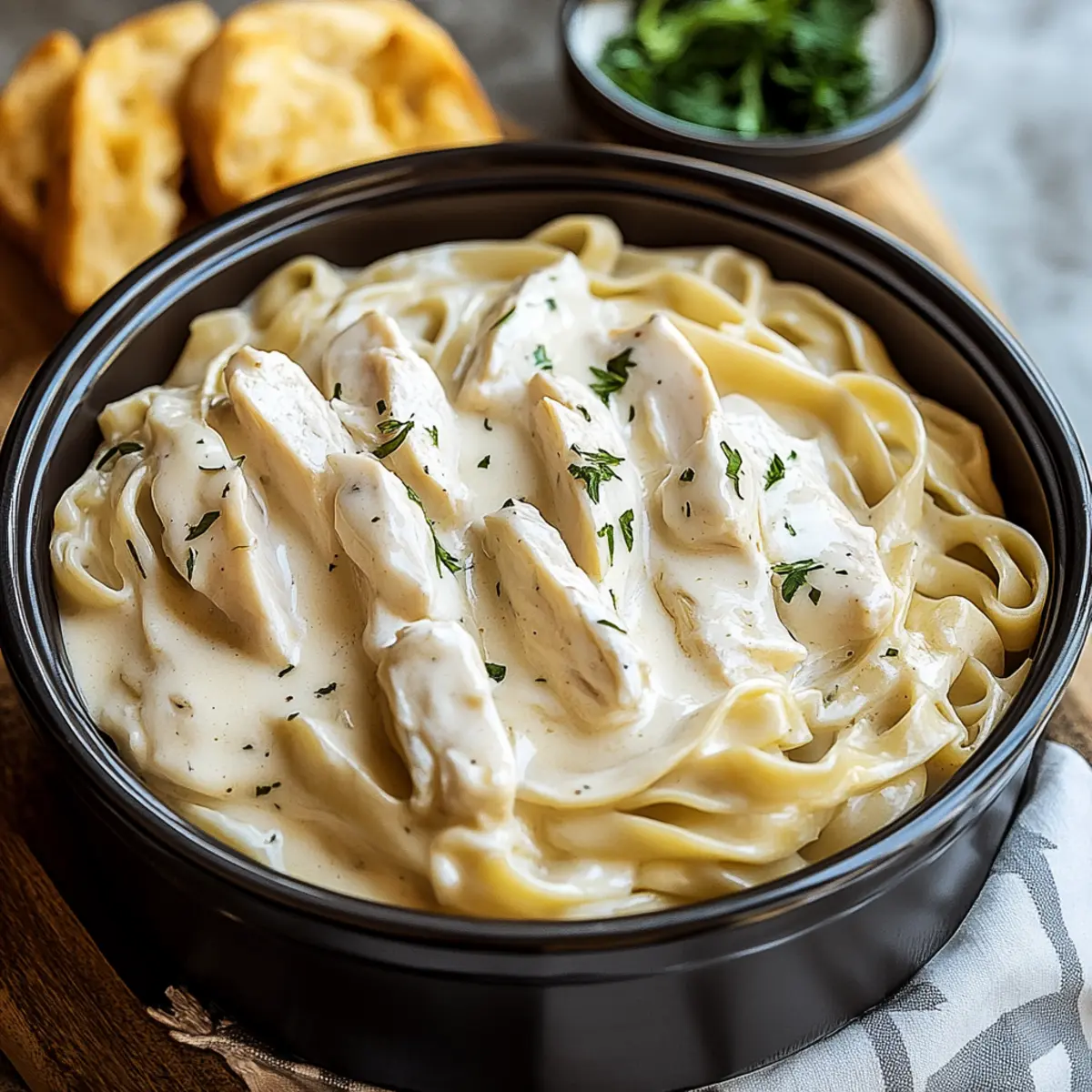 Creamy Instant Pot Chicken Alfredo in Just 30 Minutes