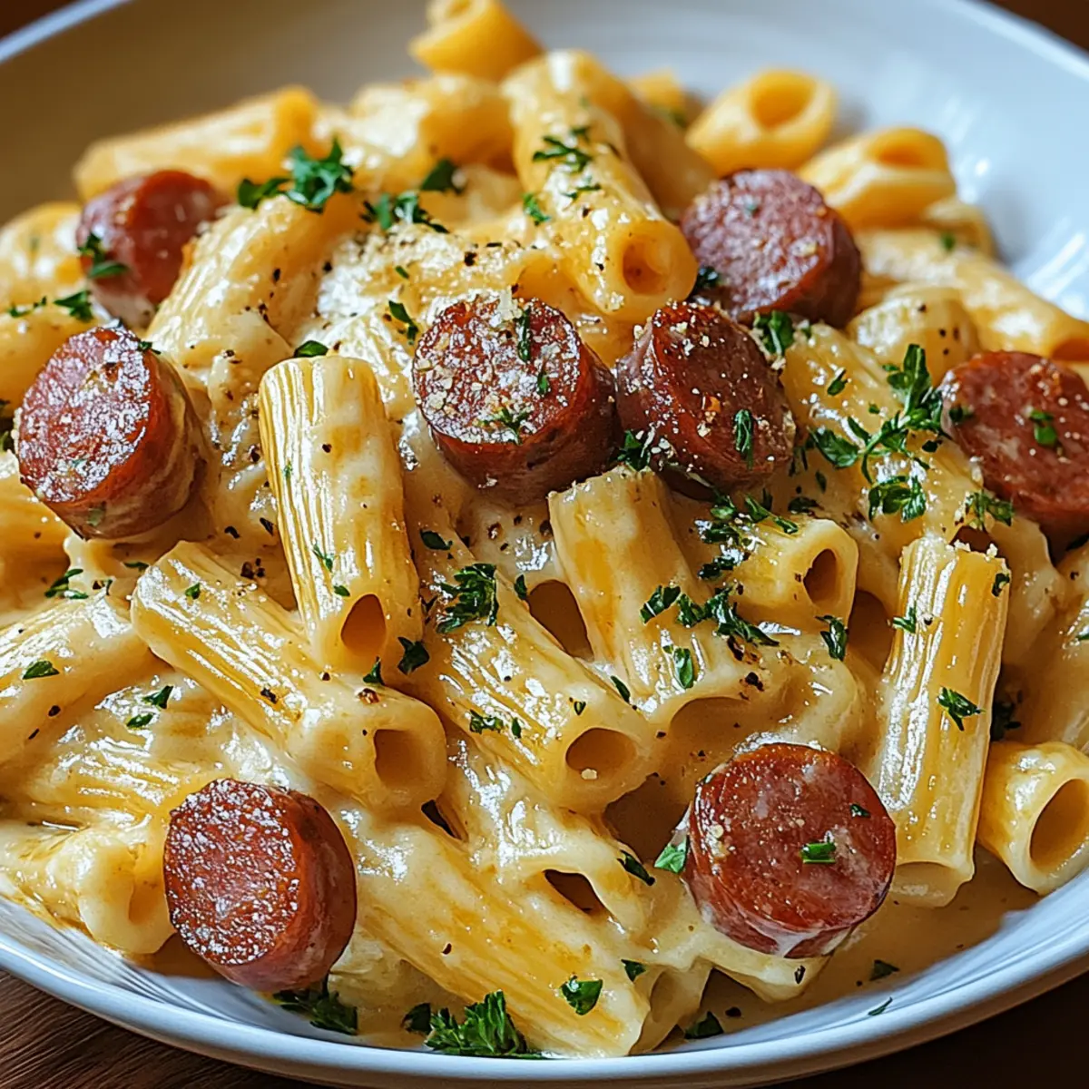 Delicious One-Pot Creamy Kielbasa Pasta for Cozy Nights