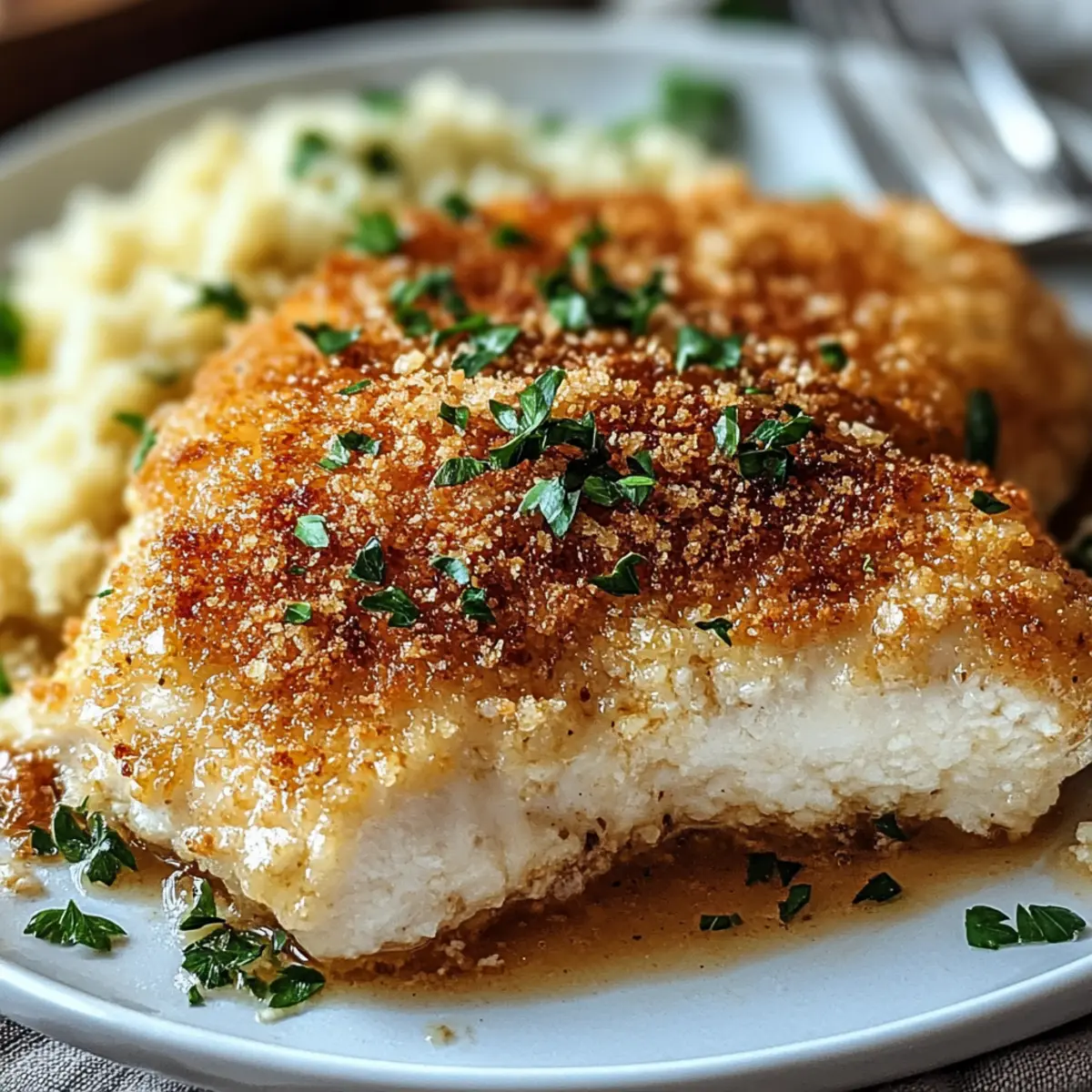 Irresistibly Cheesy Parmesan Crusted Chicken Made Easy