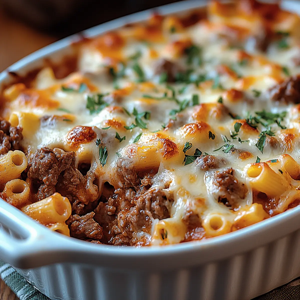 Satisfy Your Cravings with This Beef Lombardi Casserole