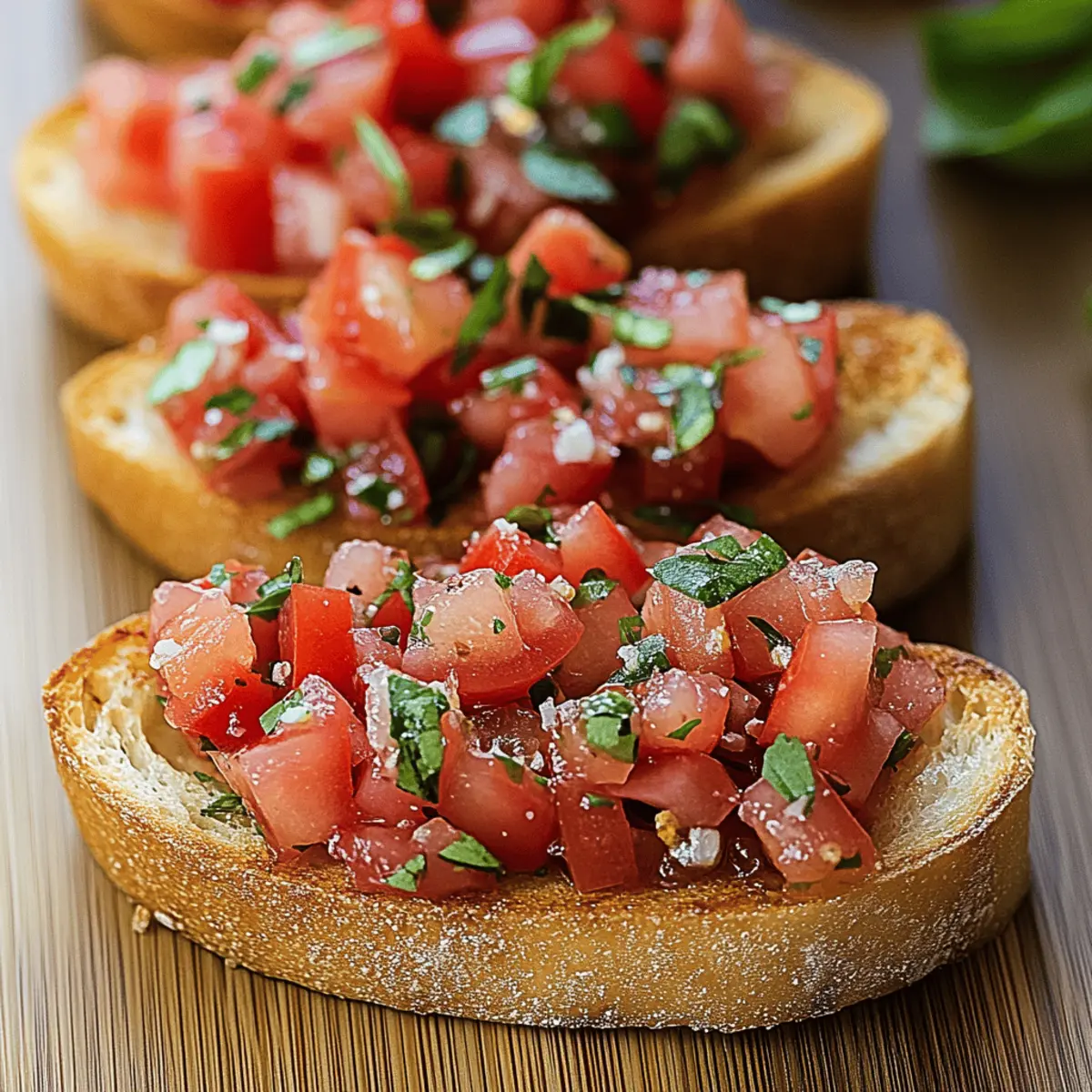 Easy Bruschetta: Juicy Tomato Toppers You’ll Love