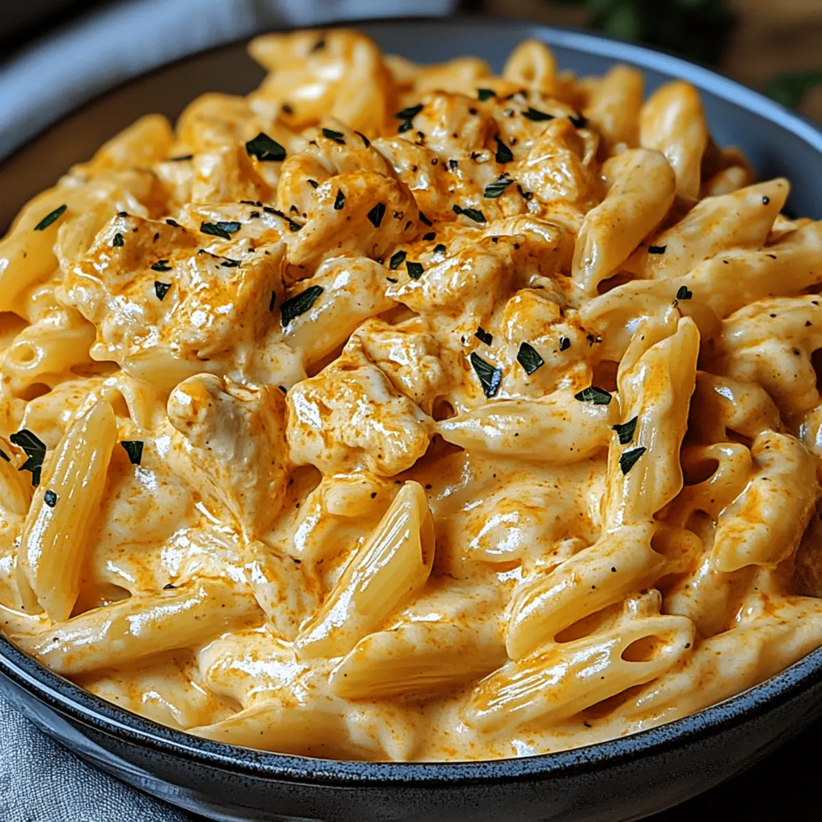 Indulgent Creamy Buffalo Chicken Pasta You'll Crave