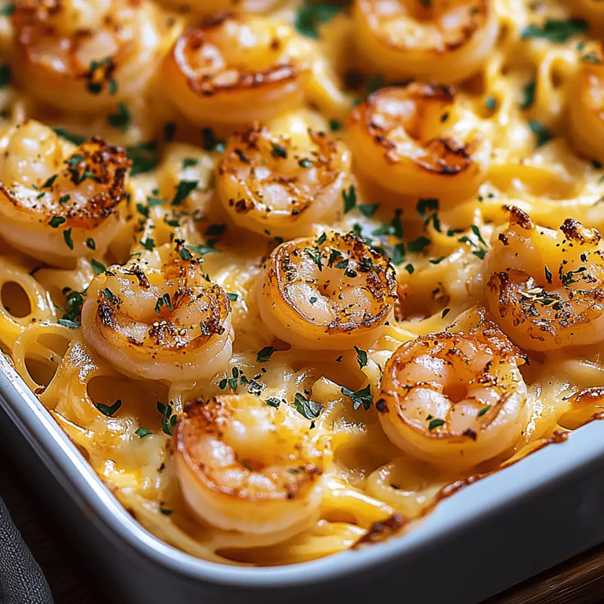 Irresistible Shrimp Scampi Pasta Bake for Cozy Nights
