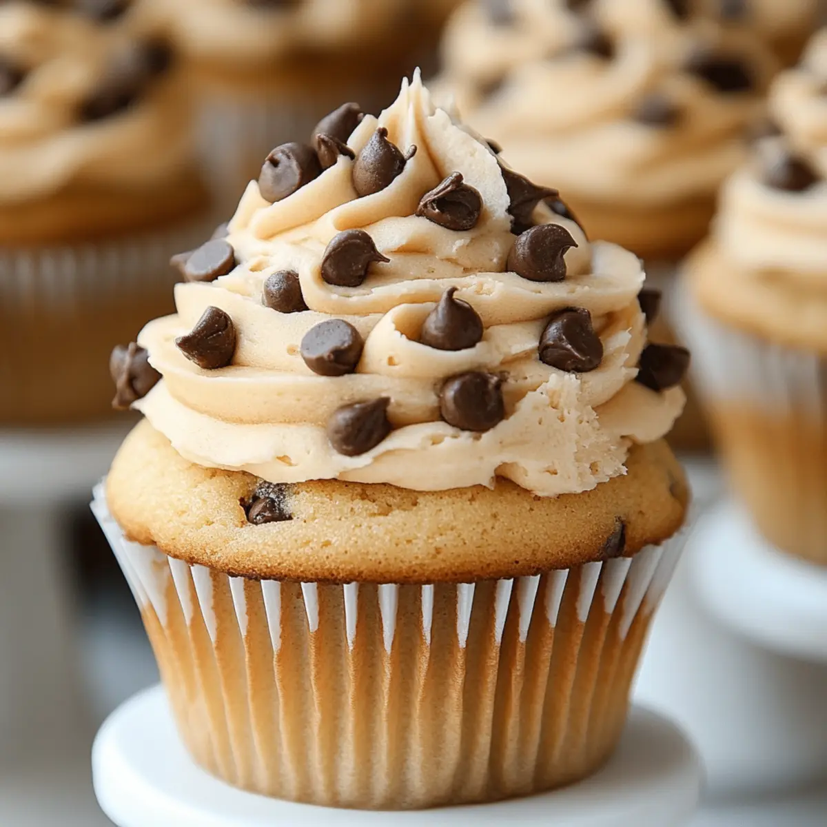 Indulgent Cookie Dough Cupcakes for Sweet Cravings