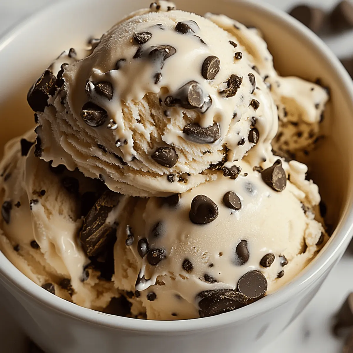 Irresistible Chocolate Chip Cookie Dough Ice Cream Recipe
