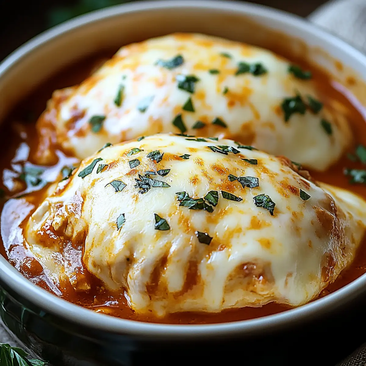 Slow Cooker Cheesy Mozzarella Chicken - Effortless Comfort Food