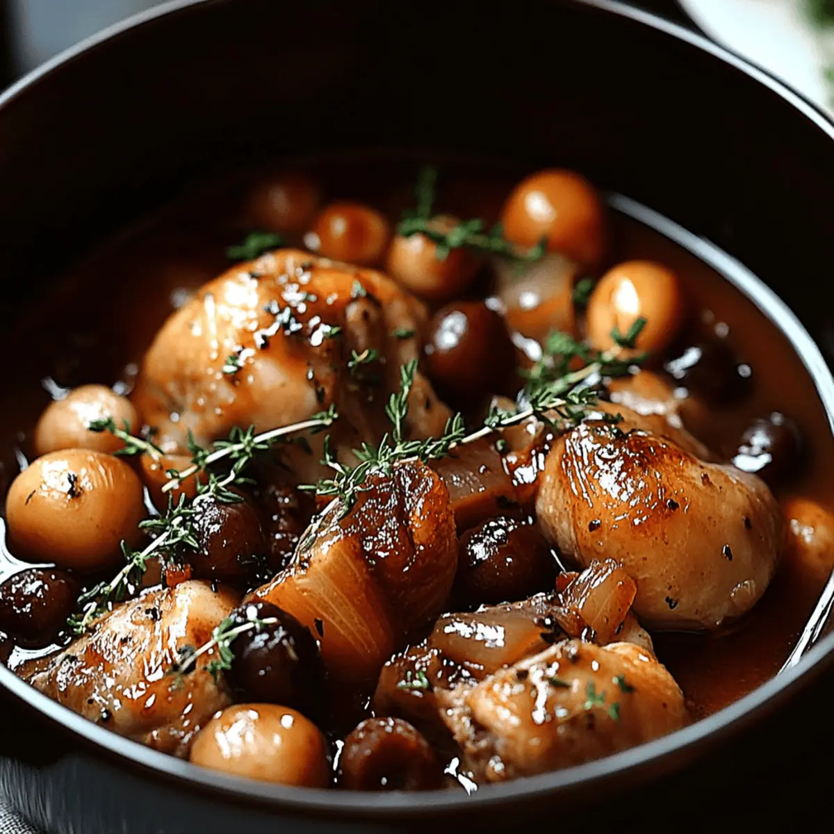 Hearty Coq au Vin: Indulgent French Comfort in a Bowl