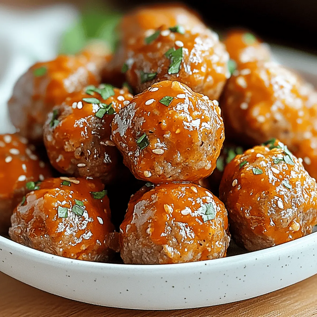 Irresistibly Juicy Buffalo Turkey Meatballs You’ll Love
