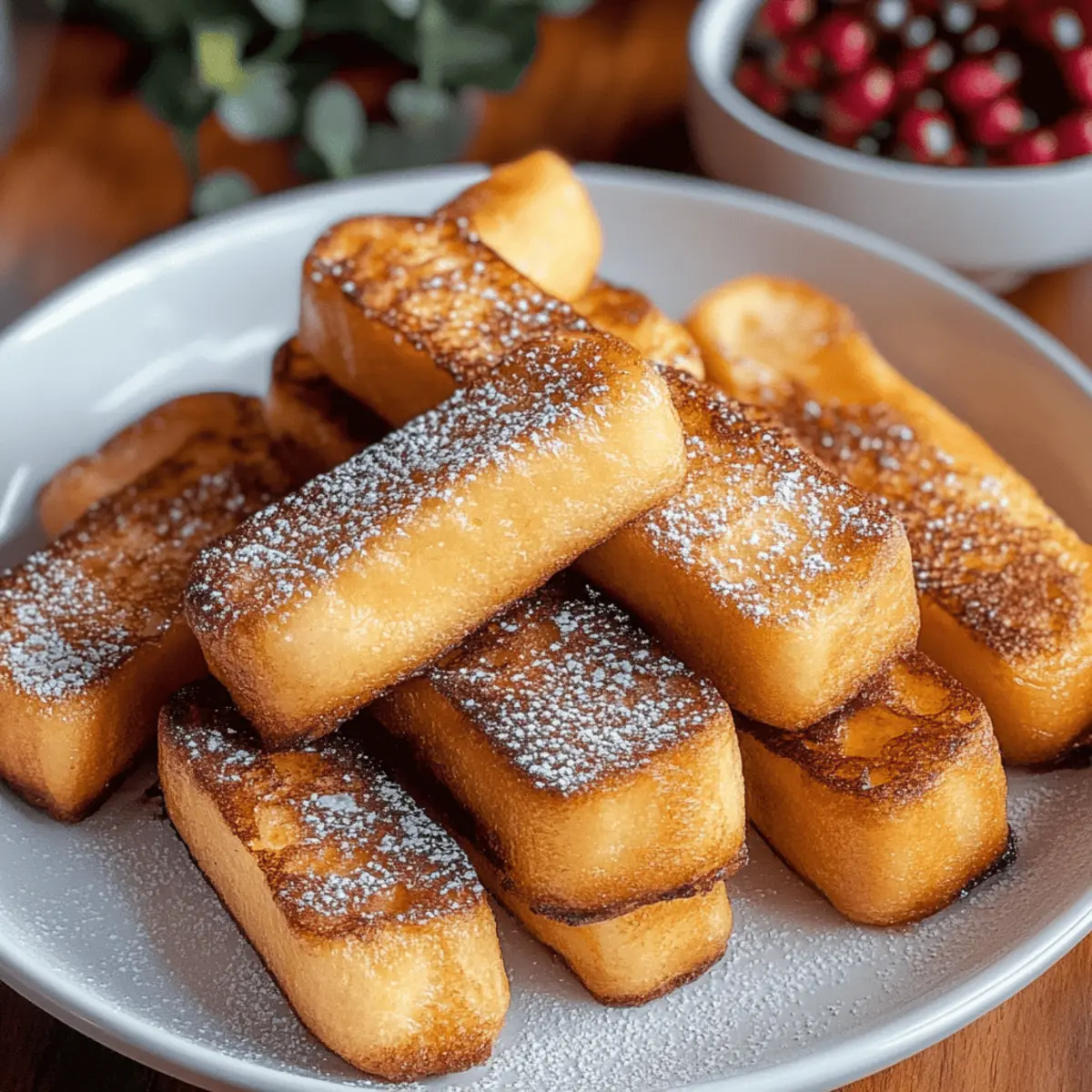 Irresistibly Easy Air Fryer French Toast Sticks to Enjoy!