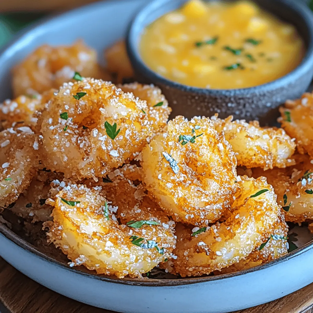 Crispy Coconut Fried Shrimp with Pineapple Sauce Bliss