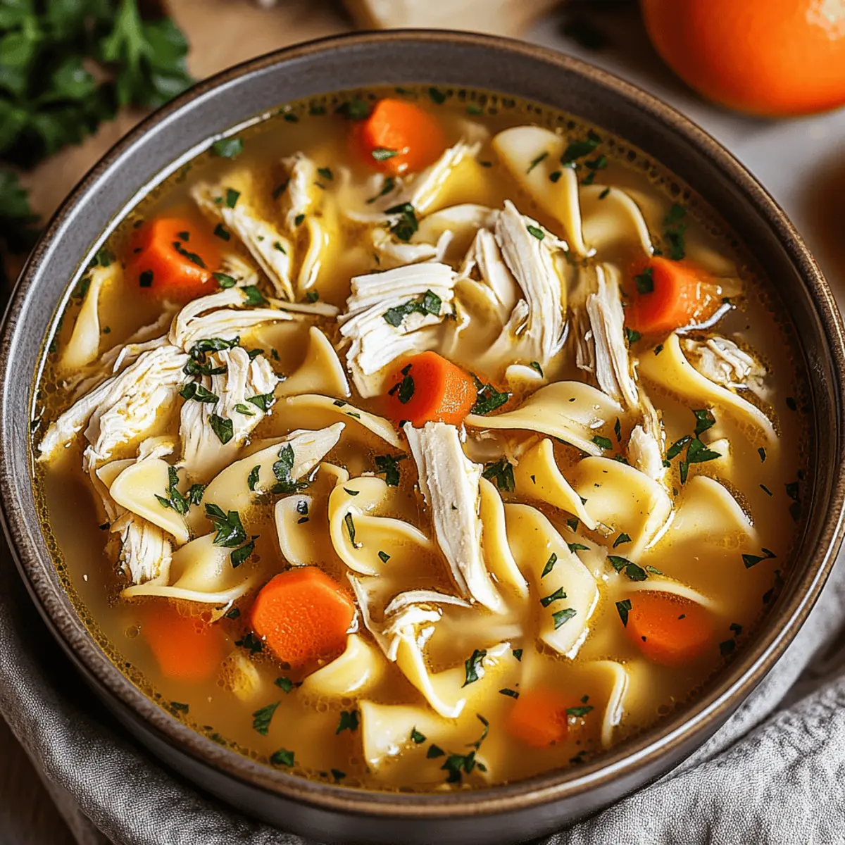 Best Chicken Noodle Soup for Cozy Nights with Family