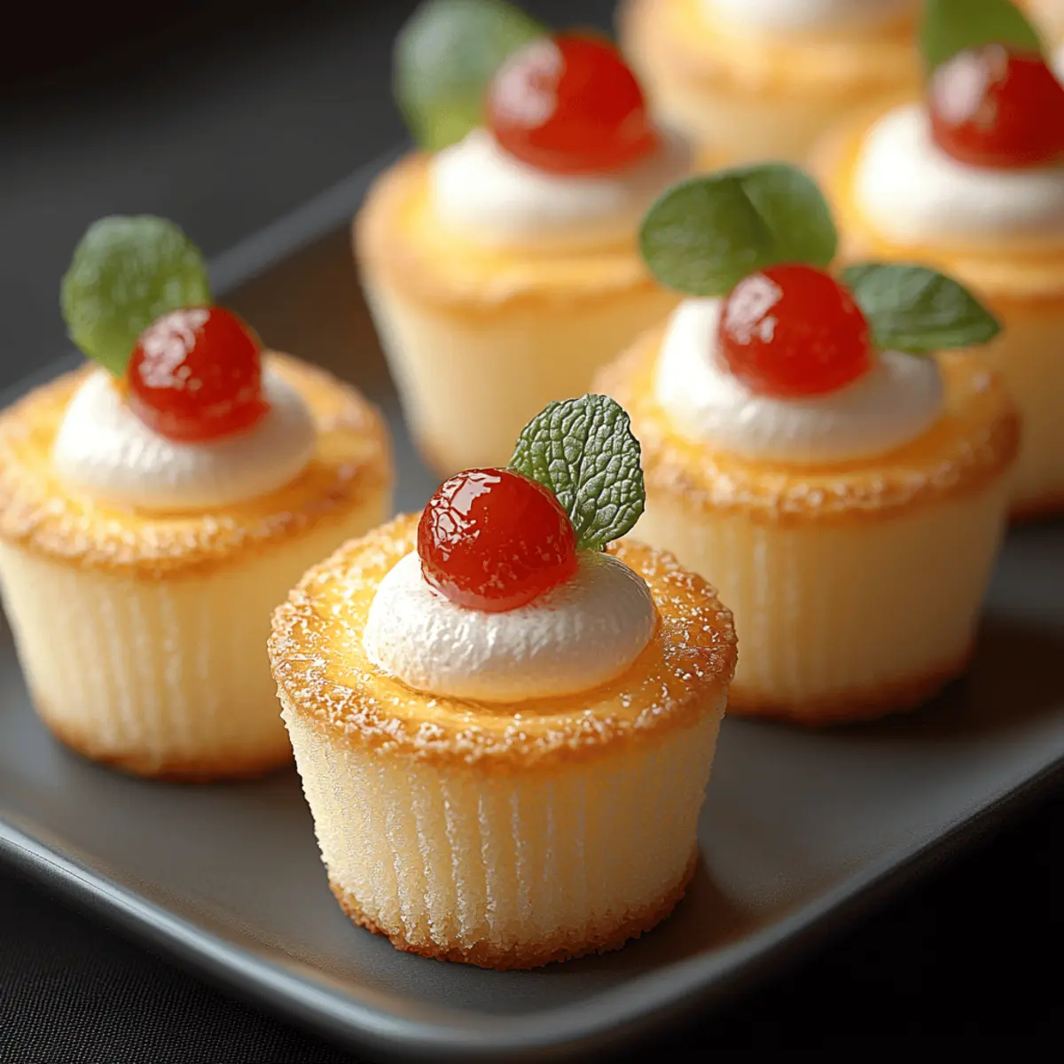 Mini Chinese Egg Cakes: Irresistibly Fluffy for Snacking Bliss