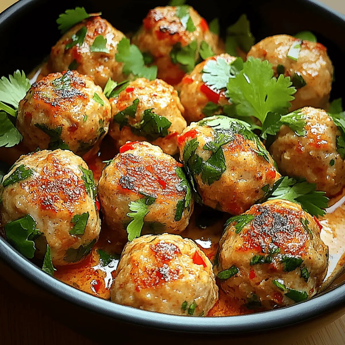 Irresistible Thai Turkey Meatballs: Easy, Flavor-Packed Delight