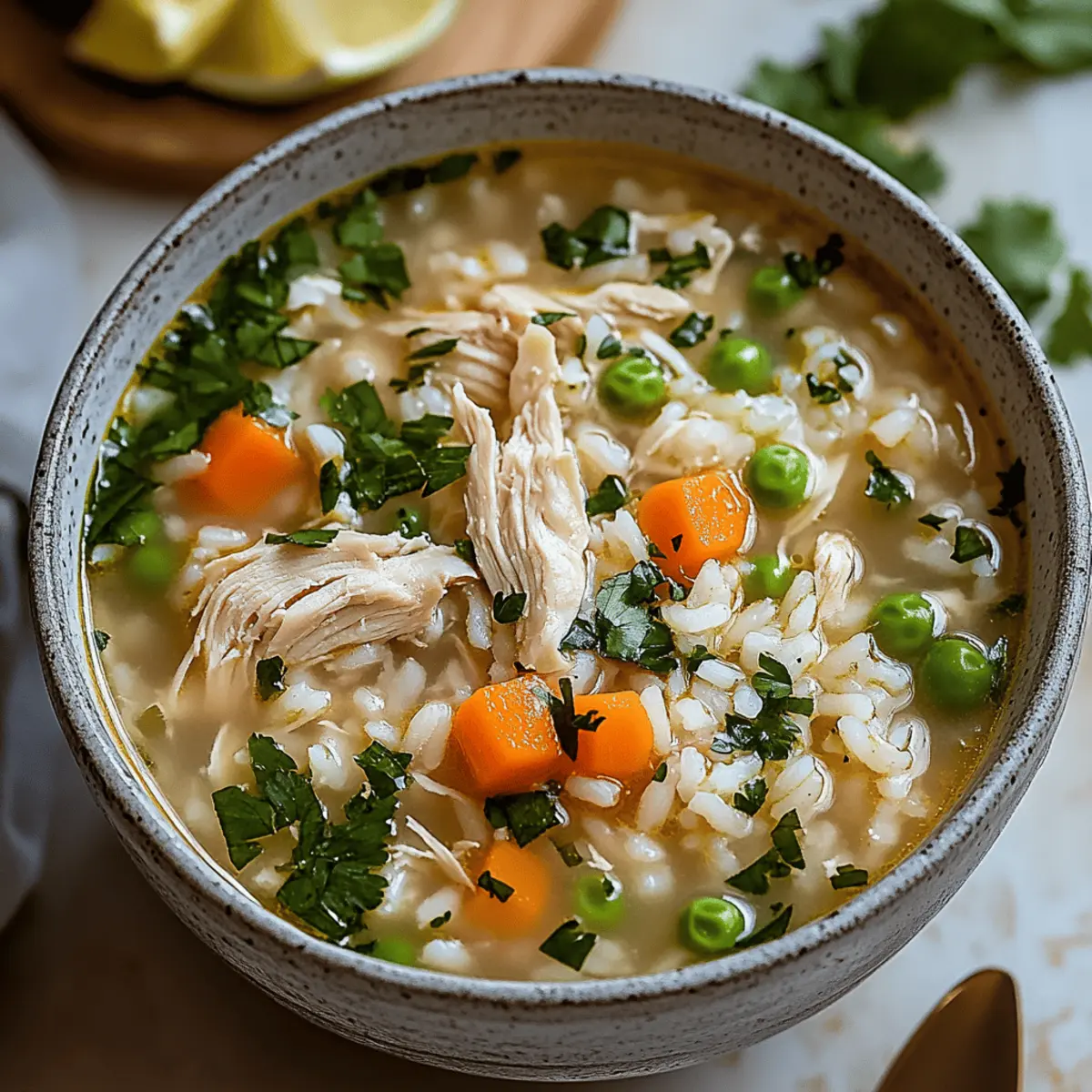 Warm Up with Cozy Chicken Ginger Rice Soup Your New Comfort Food