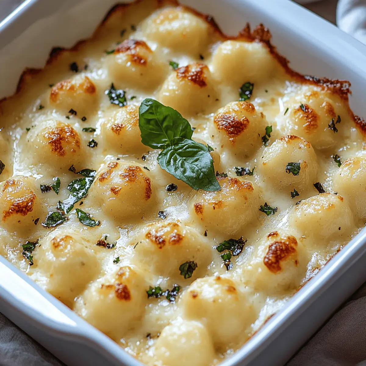 Indulgent Creamy Baked Gnocchi: A Cozy Weeknight Delight
