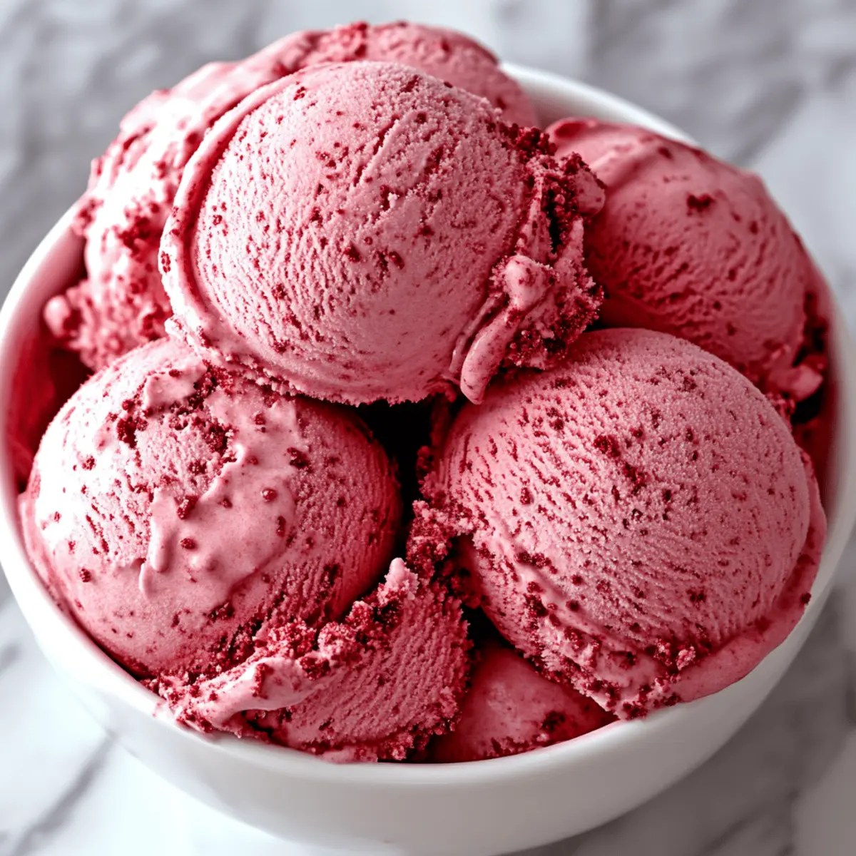 Indulge in Creamy Red Velvet Ice Cream for Sweet Cravings