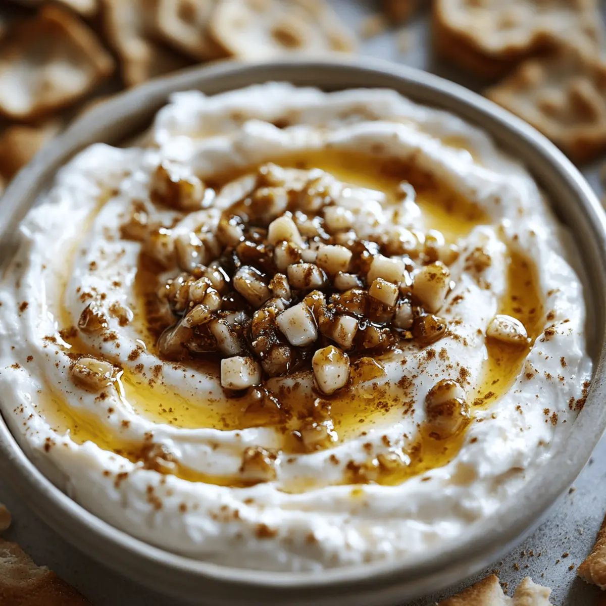 Indulgent Whipped Honey Goat Cheese Dip: Effortless Delight
