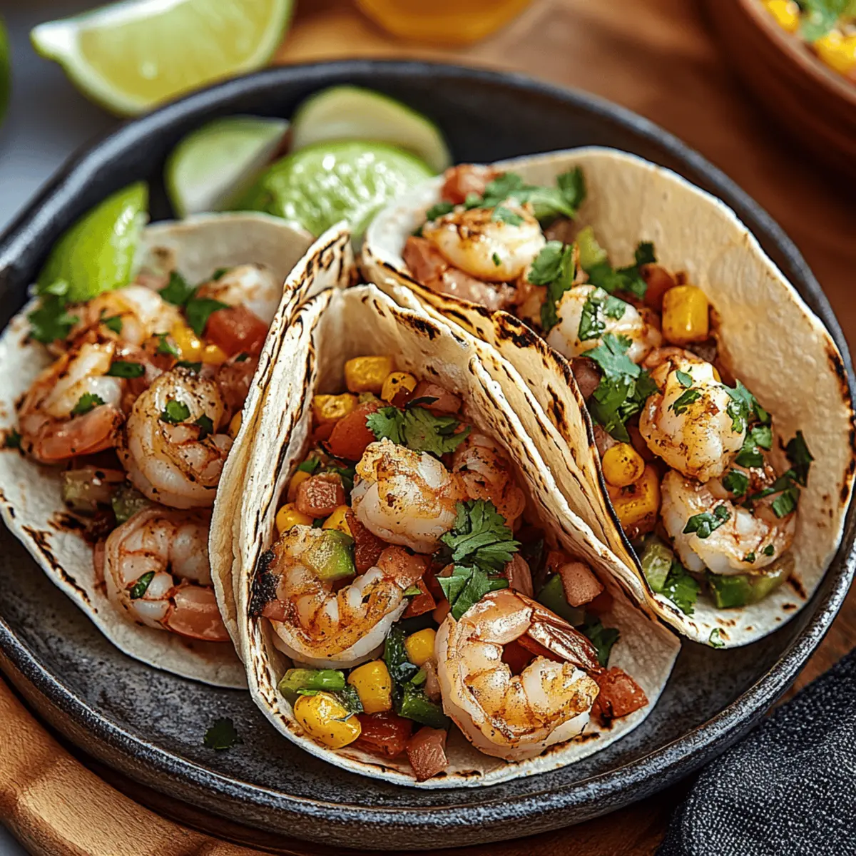 Crispy Air Fryer Shrimp Tacos for a Flavorful Twist