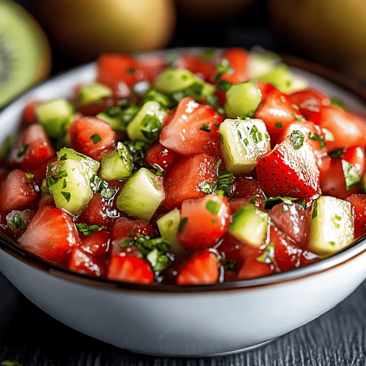 Sweet and Tangy Strawberry Kiwi Salsa for Fresh Flavor