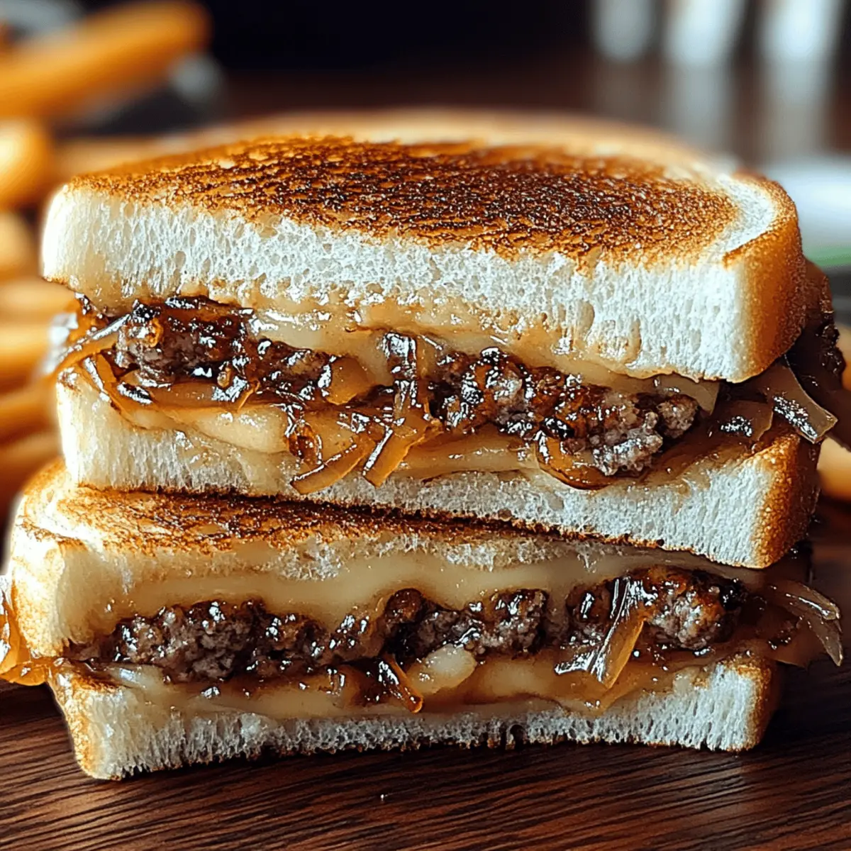 Irresistible Patty Melt with Caramelized Onions You'll Love