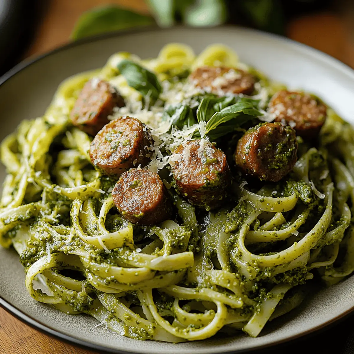 Easy Sausage Pesto Pasta: A Flavorful Comfort Meal