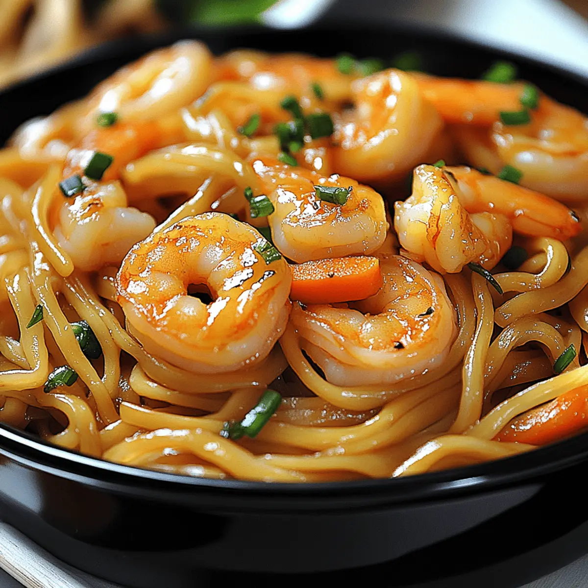 Delicious Easy Shrimp Lo Mein in Under 30 Minutes