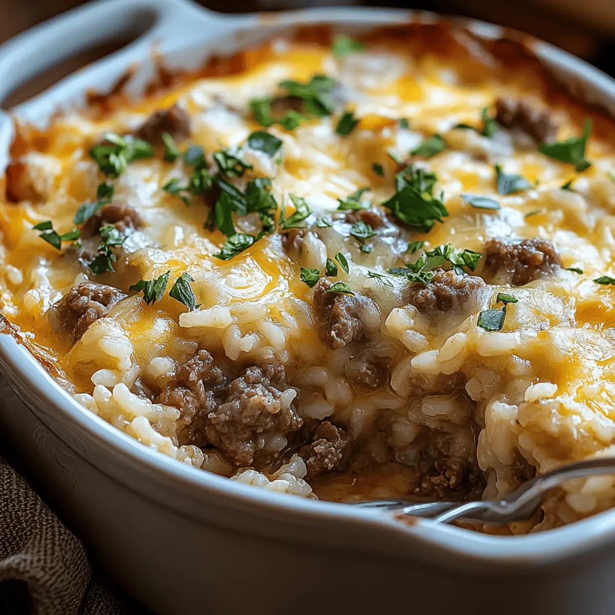 Easy Beef and Rice Casserole for Cozy Family Nights