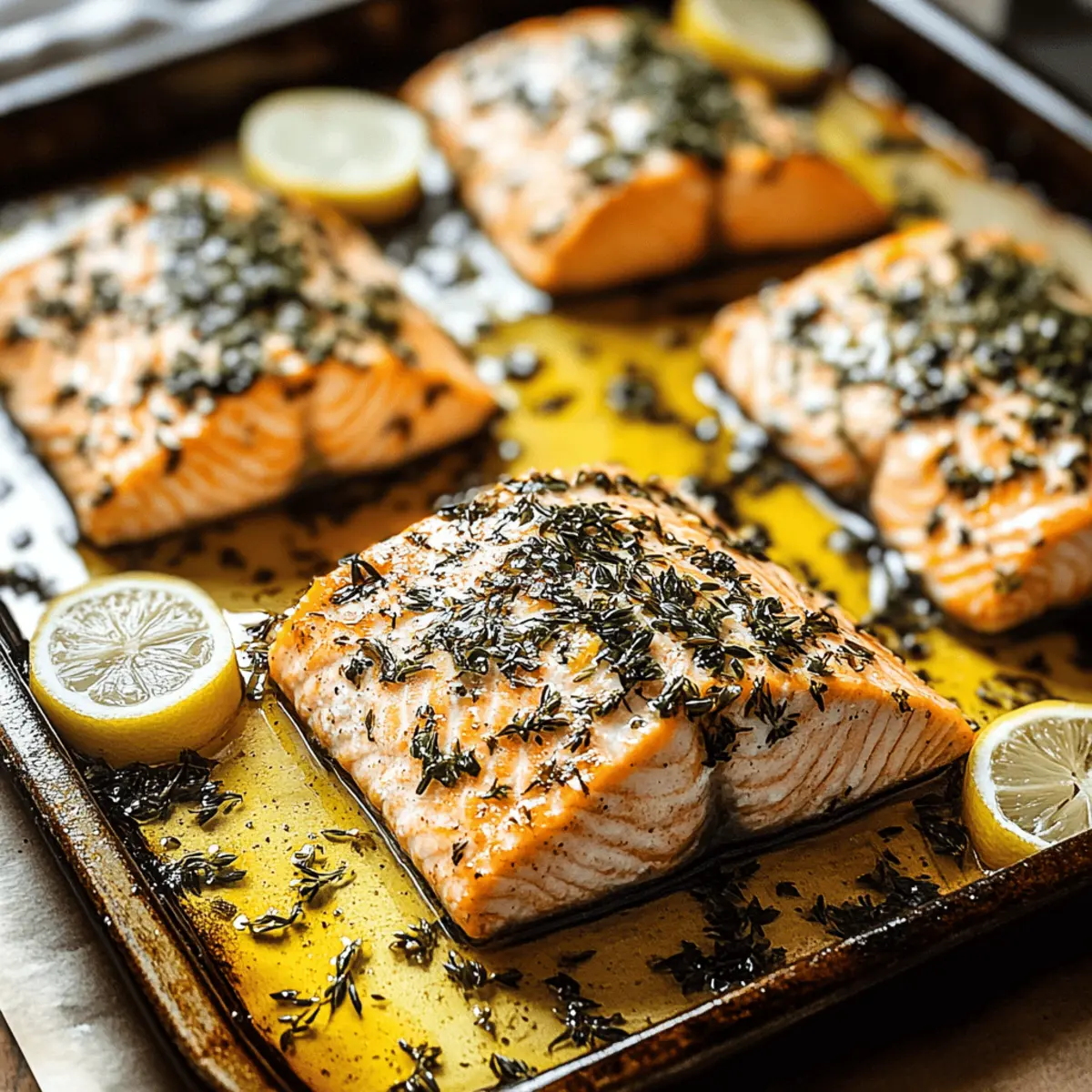 Delicious Lemon Herb Sheet Pan Salmon for Easy Weeknight Meals