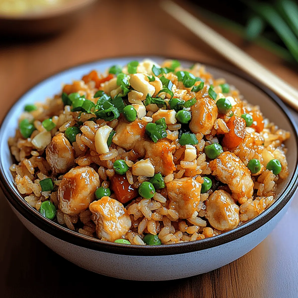 Bold and Flavorful Bang Bang Chicken Fried Rice Delight