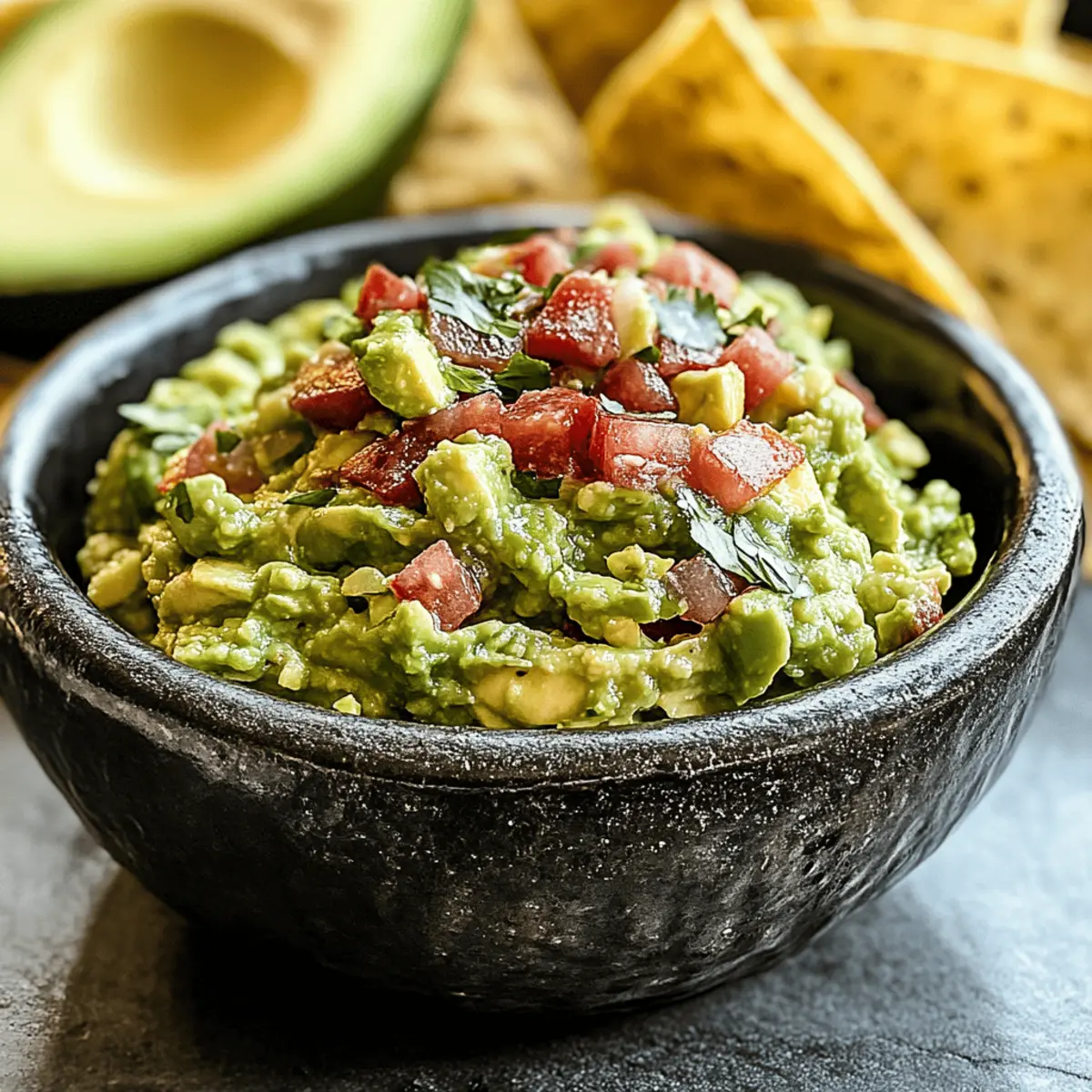 Irresistible Guacamole: Easy, Creamy Delight in 10 Minutes