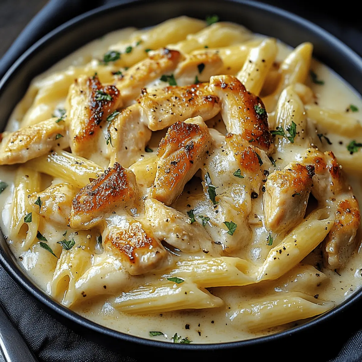 Irresistibly Cheesy Chicken Pasta for Quick Cozy Dinners