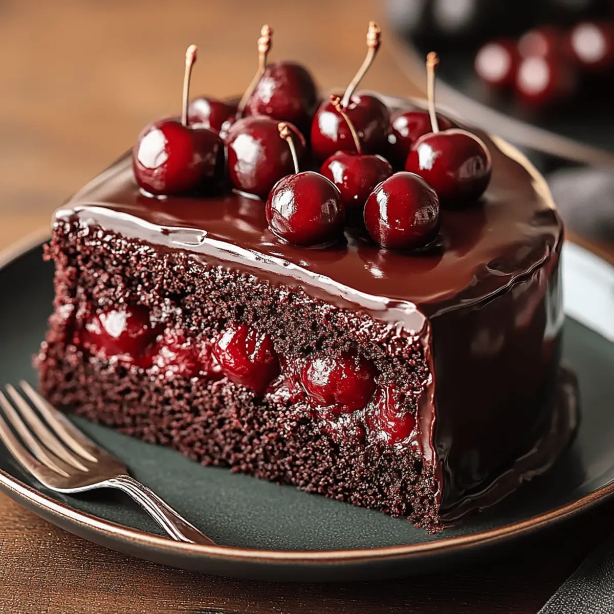 Indulgent Chocolate Cherry Cake That’ll Make You Swoon