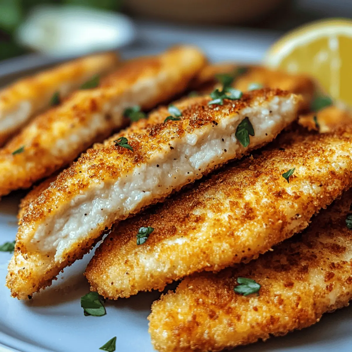 Crispy Breaded Air Fryer Chicken Cutlets for Healthy Indulgence