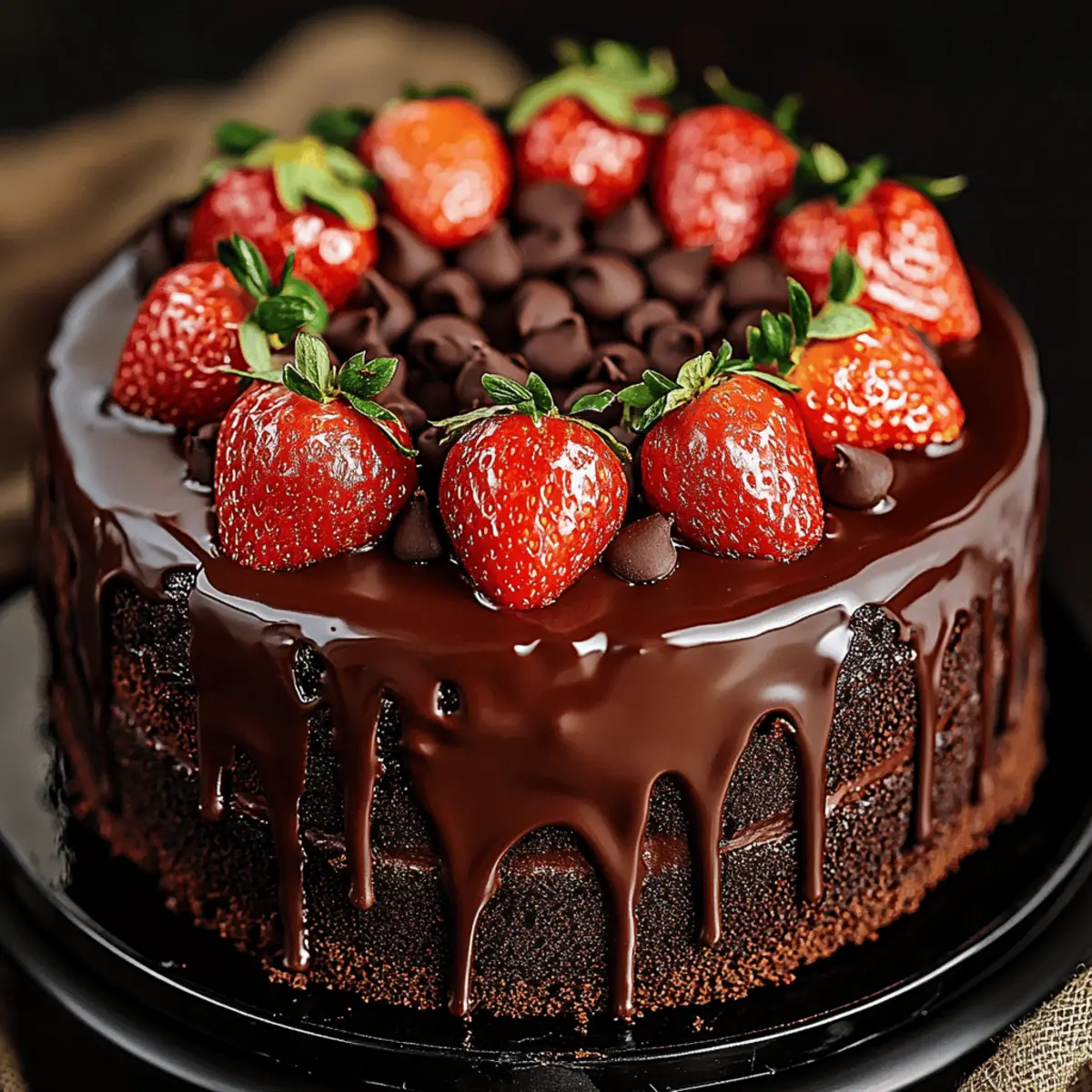 Indulgent Strawberry Chocolate Cake That Stuns Every Time
