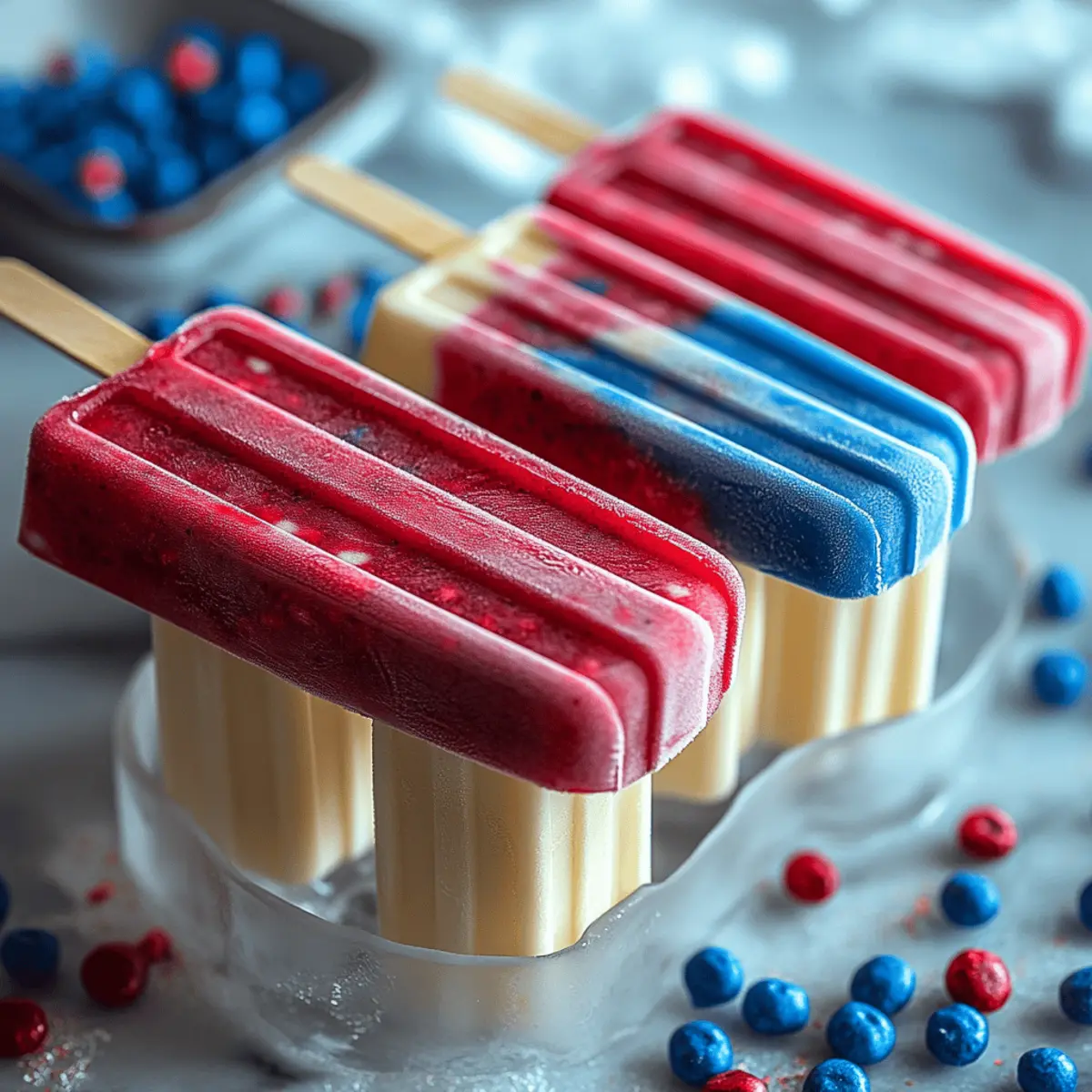 Refreshing Firecracker Popsicles for a Fun Summer Treat