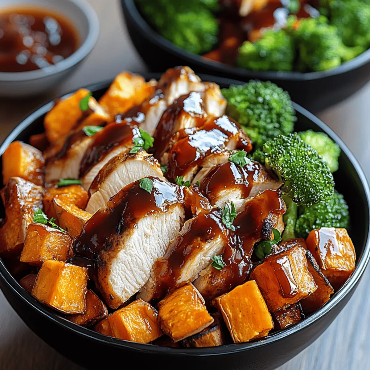 Juicy BBQ Chicken & Sweet Potato Bowls You’ll Love!
