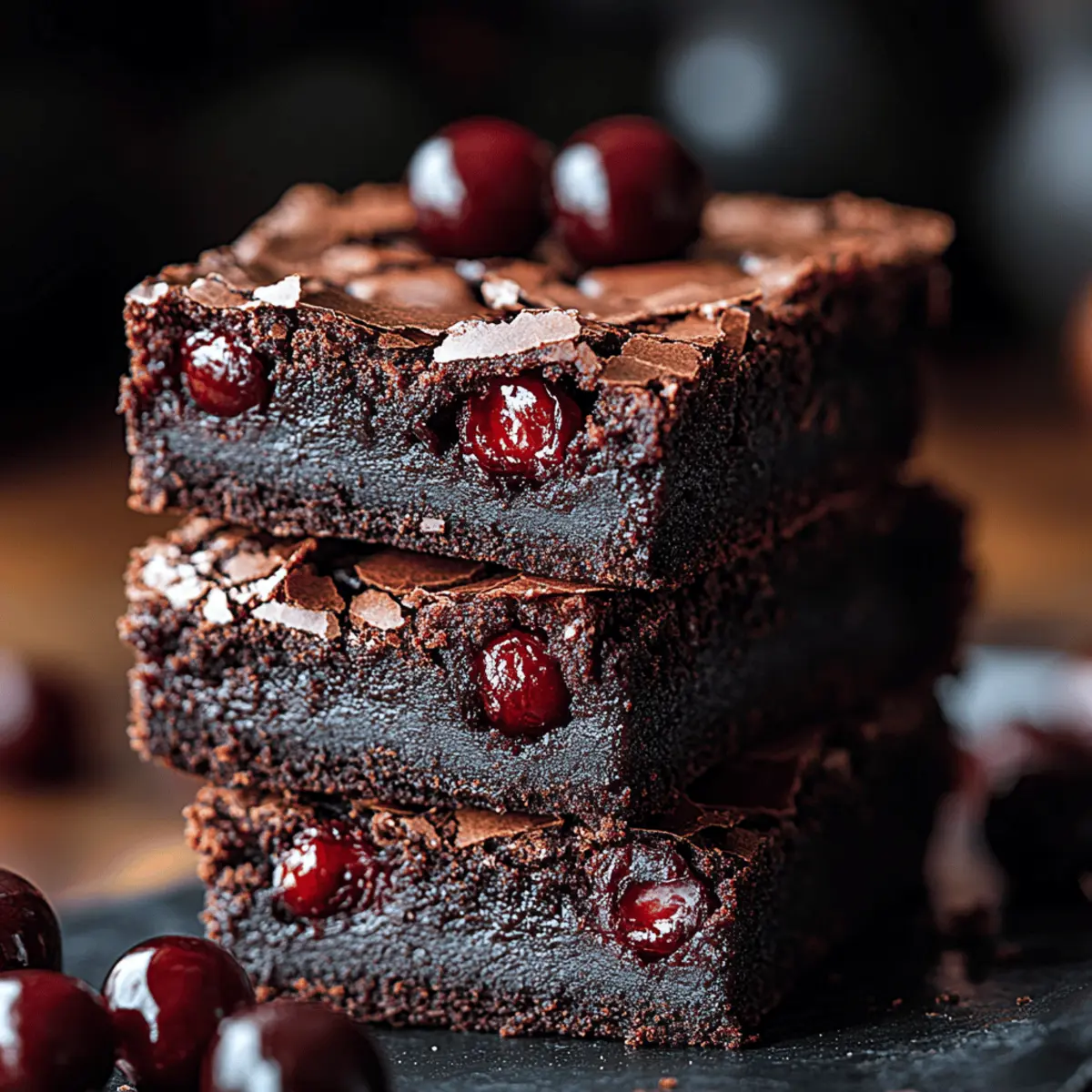 Indulgent Chocolate Cherry Brownies You’ll Crave Daily