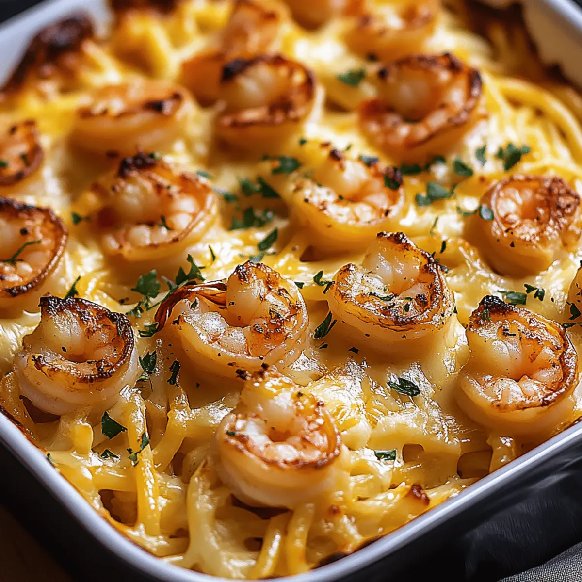Indulgent Shrimp Scampi Pasta Bake for Cozy Nights