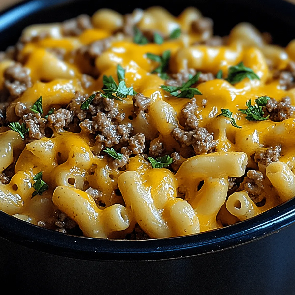 Indulgent Instant Pot Cheeseburger Casserole in 30 Minutes