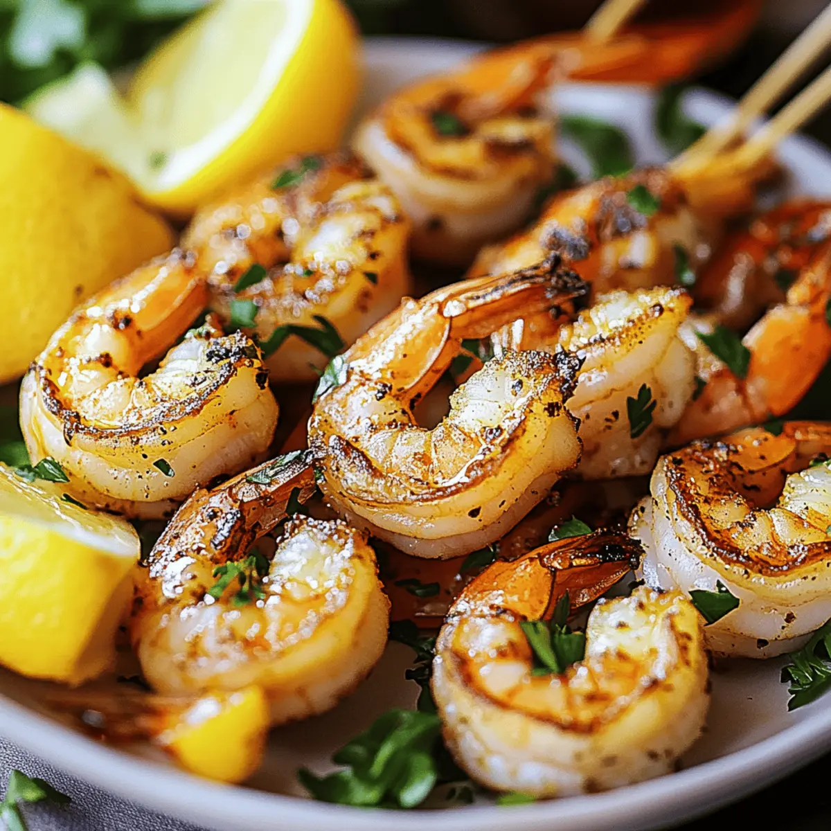 Juicy Grilled Shrimp Skewers for Summer BBQ Bliss