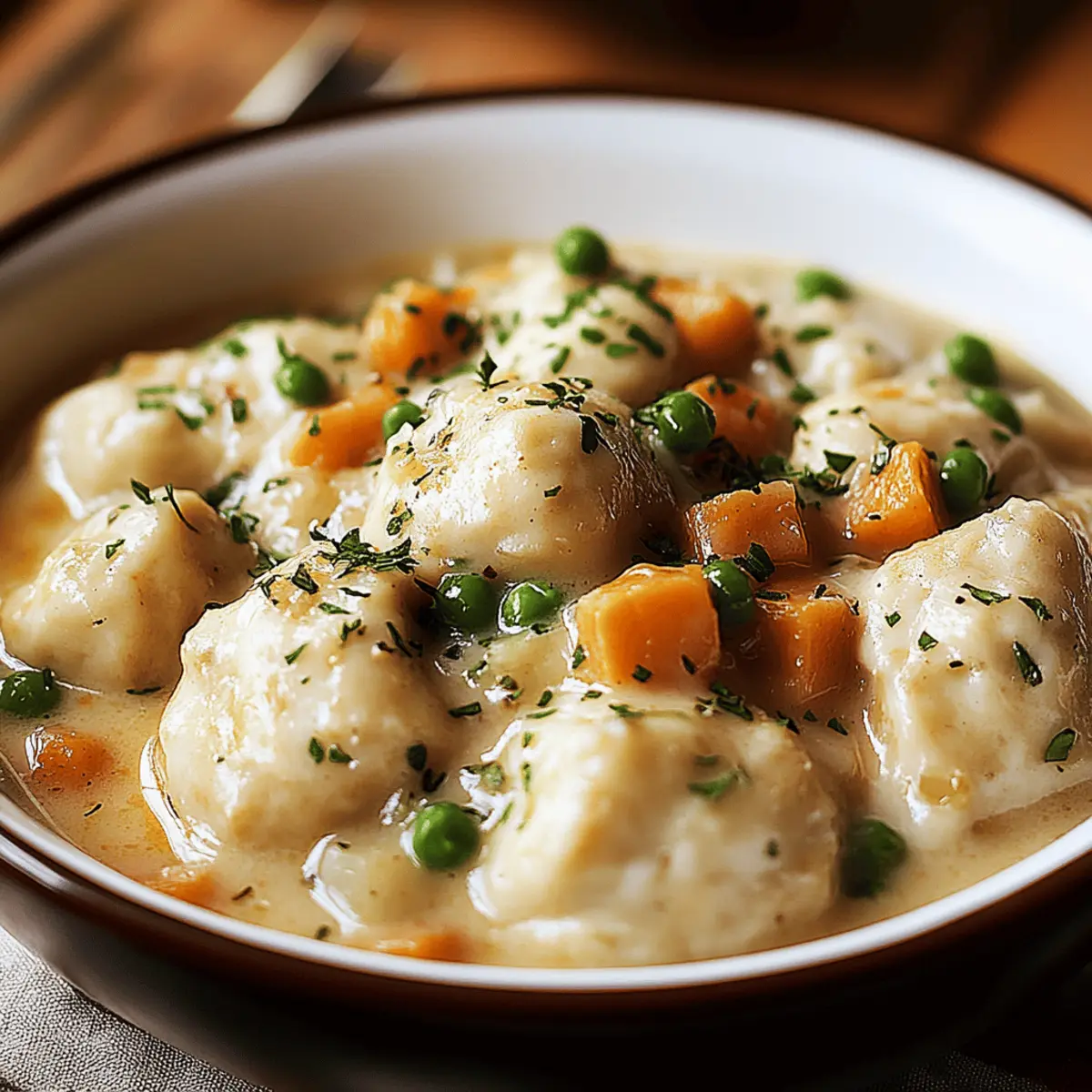 Comforting Crockpot Chicken and Dumplings Made Easy
