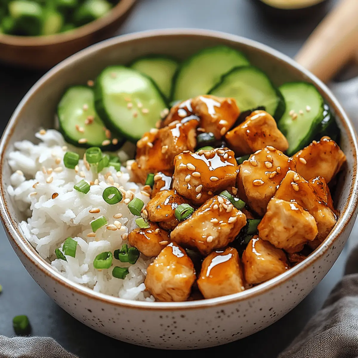 Irresistibly Sweet Hot Honey Chicken Bowls for Busy Nights