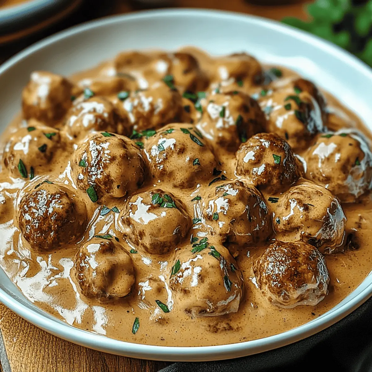 Savory Meatball Stroganoff for Quick Cozy Dinners