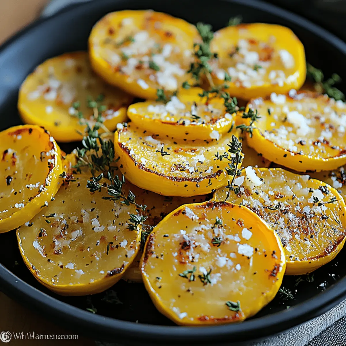 Crispy Parmesan Baked Yellow Squash Made Easy and Delicious