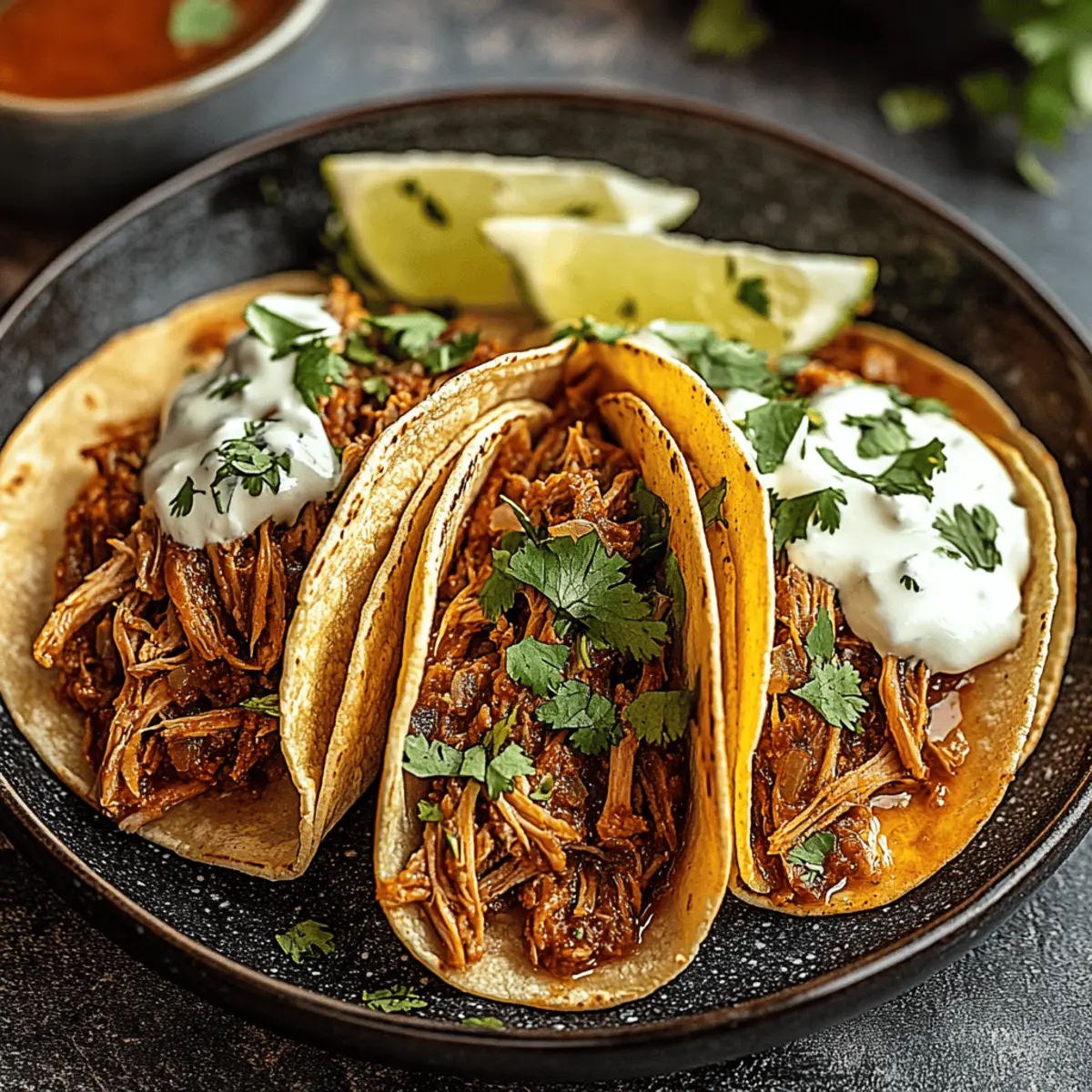 Irresistibly Juicy Slow Cooker Birria Tacos for Cozy Nights