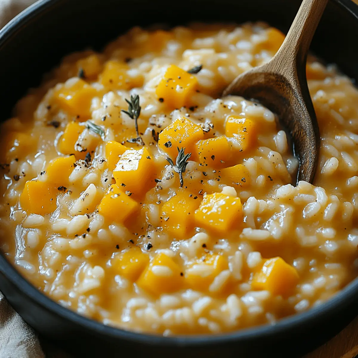 Indulgent Cozy Butternut Squash Risotto for Fall Comfort